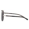 KINGSEVEN Classic Polarized Sunglasses for Men Women Retro Aluminum magnesium