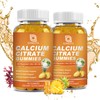 GONGOTA Calcium Citrate 1200mg with Vitamin D3 Gummies, Chewable Calcium
