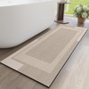 YDKGL Non Slip Extra Long Bathroom Runner Mat Rugs, Quick
