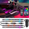 Car LED Interior Lighting DC5V USB Connection Car Charger Light