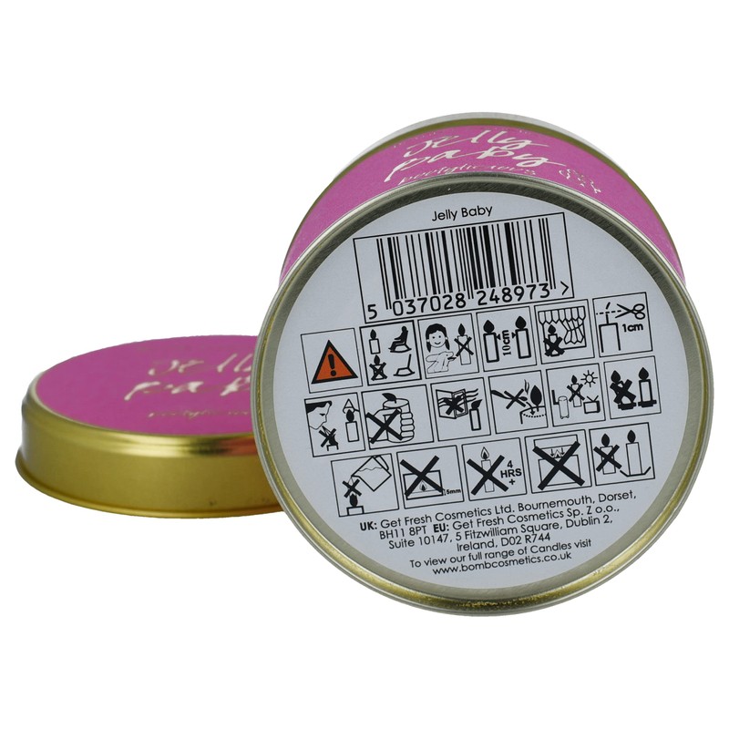 Bomb Cosmetics handgegossene Duftkerze Iced Cranberry