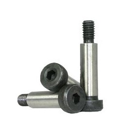 3/8"-5/16-18x5/8" UNC Socket Shoulder Screw, Thermal Black Oxide, Alloy (INCH) | Size: 3/8"-5/16-18 | Length: 5/8" | Material: Alloy_Steel | Finish: Black Oxide | Coarse Thread | (Quantity: 25)