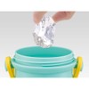 Skater Children's Plastic Water Bottle 480ml One-Push Open/Close Antibacterial Child-Friendly