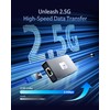 XikeStor 7-in-1 USB-C Hub, 2.5Gbps Ethernet, 2X USB-A 3.2,100W Power