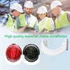 Wall Mounted Hard Hat Rack - 2 Sets (2 Pieces)