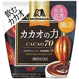 Morinaga Co., Ltd. CaCao70, 7.1 oz (200 g) x 3 Packs