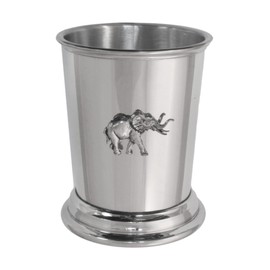 Elephant Mint Julep Cup English Pewter Cockatil Free Engraving Gift 116