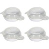 Nordic Ware 4-3/4 in. W x 6-21/32 in. L Clear