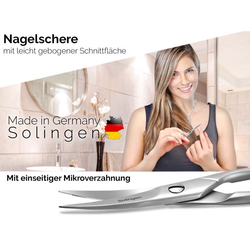 Professional Nail Scissors from Solingen Toenail Scissors Made in Germany