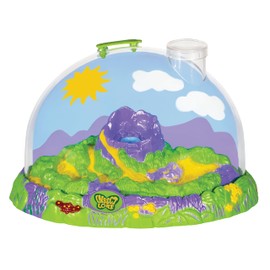 Insect Lore Ladybug Land – Live Ladybug Growing Kit with Pre-Paid Voucher for 10-15 USA Grown Larvae | STEM Educational Insect Habitat for Kids | Observe, Raise & Release Ladybugs