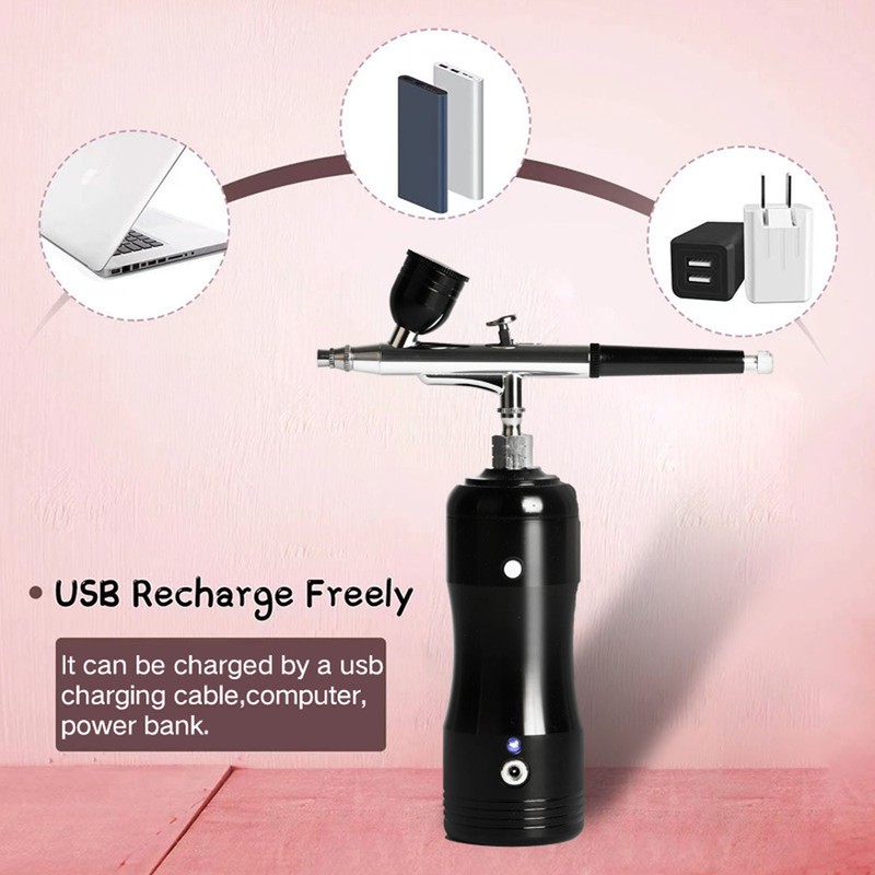 Paint Spray Gun Portable Multi Purpose USB Charging Stable Sprayer