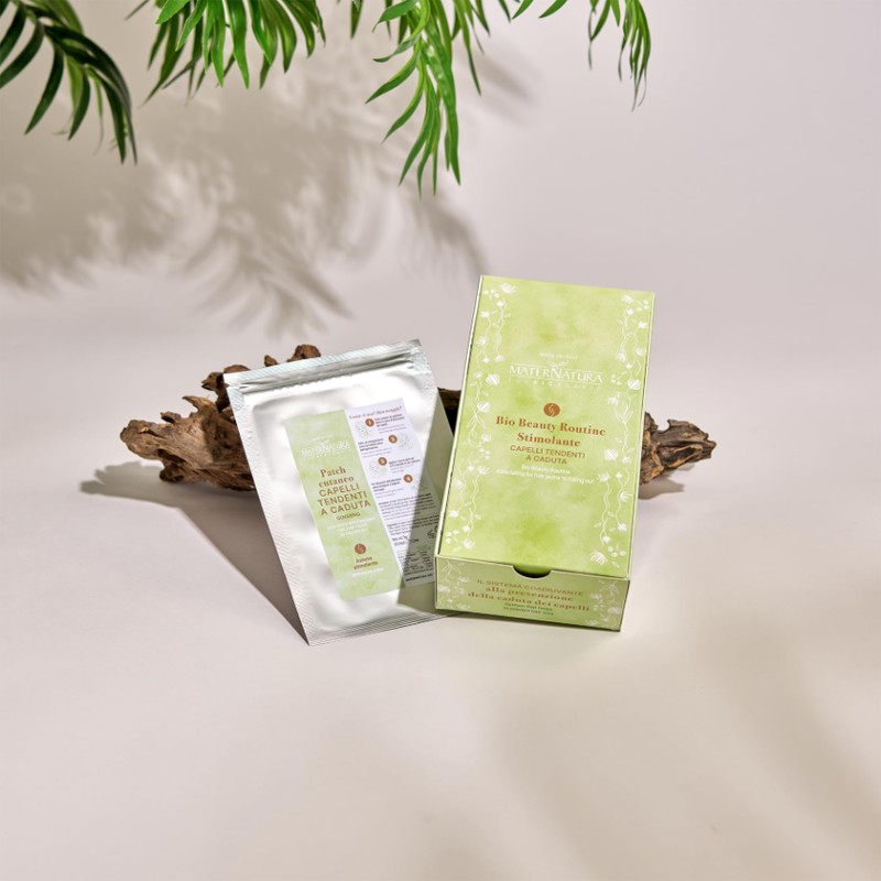 Maternatura, Hautpflaster mit Ginseng-Haarausfall, 12 Patch, stimulierende Nachtbehandlung, stärkt und