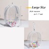 Hotcho Clear Figure Display Bag with Keychain Blind Box Carrying
