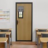 HOMEIDEAS Door Panel Curtain, Blackout, Light Grey, W10 X L38,