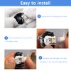 WR55X11132 WR55X25754 Refrigerator Led Light and Cover Assembly Compatible with