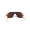 RUDYPROJECT YONDER Sunglasses, White Shiny, Inner Olive Frame/Multi Laser Gold