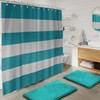 Nestl Bathroom Set - Teal Bathroom Accessories Set, 20PC Bathroom