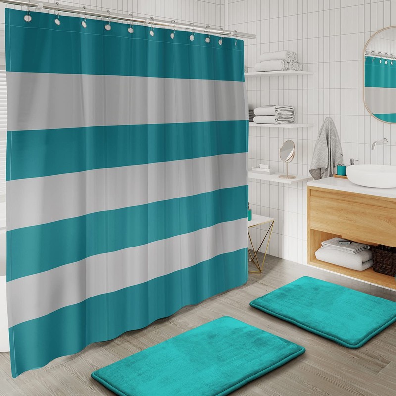 Nestl Bathroom Set - Teal Bathroom Accessories Set, 20PC Bathroom