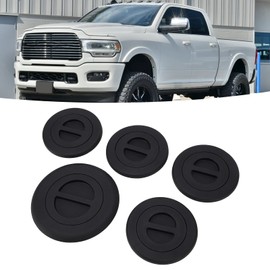Bed Cap Cover Kit, Gooseneck Bed Cap 68225506AA Abrasion Resistant 5 Pieces Perfect for Pickups