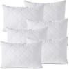 IMFAA Quilted Pillow Protector - Soft and Comfortable Microfiber Pillowcase