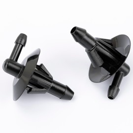 OAUTOO 10pcs Windshield Washer Hose Connector Elbow Type 5125061AA for Dodge Sprinter 2500 3500 2003-2009