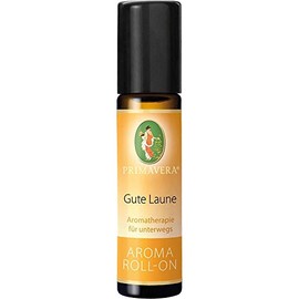 PRIMAVERA Duft Roll-On Gute Laune bio 10 ml - Orange, Limette und Zitrone - Aromaöl, Duftöl, Aromatherapie für unterwegs - motivierend - vegan