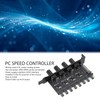 Sanpyl 4 Knob Cooling Fan Speed Controller, 8 Channels, PWM,