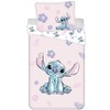 Jerry Fabrics Lilo and Stitch Pink Reversible Bed Linen Pillow