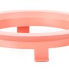 LST 4 x Centre Rings Pink for Alloy Wheels Wheel