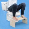 Squatty Potty Oslo Oak Folding Toilet Stool – Compact, Stylish,