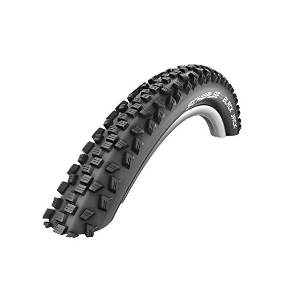 Schwalbe Black Jack 26X1.90 Wired Tyre 605g (47-559) - Black