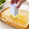 Cooraby 4 Pack Plastic Butter Spreader Corn Cob Butter Holder
