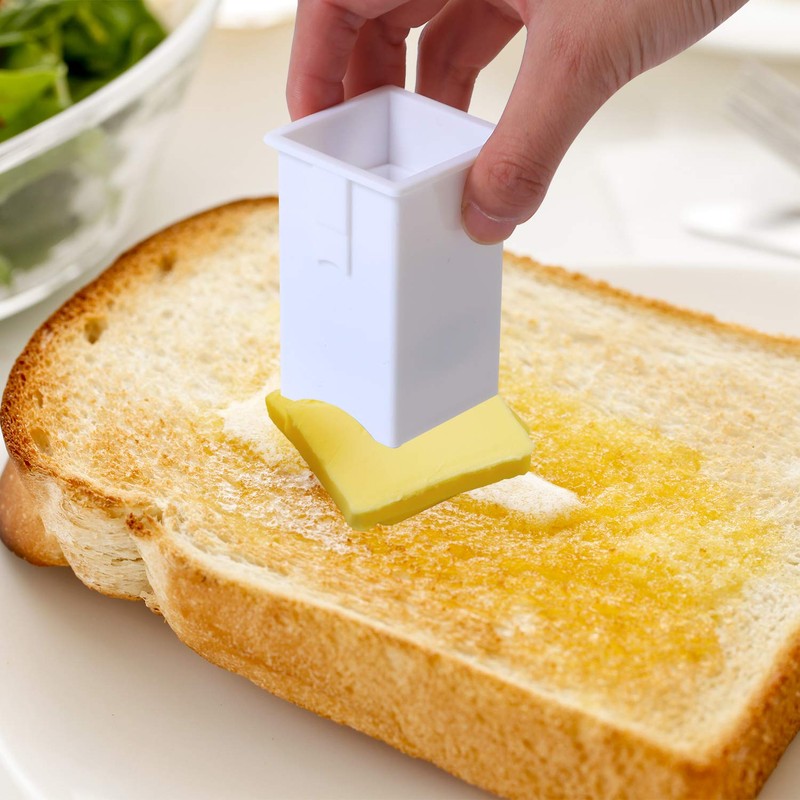 Cooraby 4 Pack Plastic Butter Spreader Corn Cob Butter Holder