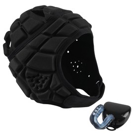 Soft Shell Flag Football Helmet (Black, Medium)