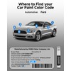 EVOOOR UX Ingot Silver Metallic Touch Up Paint for Ford