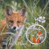 YAFEINI Fox Necklace Sterling Silver Fox Pendant Necklace Cute Fox