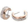 Boccia Women's Creole Earrings Titanium 0560-06, Titanium, No Gemstone