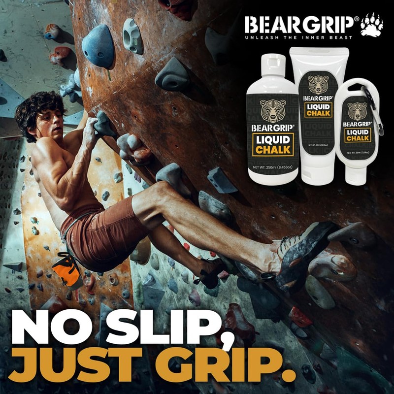 BEAR GRIP - LIQUID CHALK | Sports Chalk | Sweat