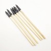 HugeDE 10 Pcs Wood Arrows Rubber Tip Arrows Archery Target