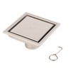 Home Stainless Steel Square Shape Antiodor Bathroom Floor Drain Waste