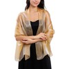 FLZONHUT Stole for Evening Dress, Silk Satin Scarves and Scarves,