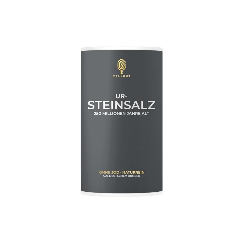Natural Stone Salt • 100% German Original Stone Salt (Natural,