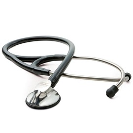 ADC (NY,USA) AD700 Stethoscope AD700 Platinum Cardiology Humed Trade, Medical Use, Black