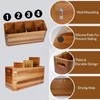 Wooden Kitchen Utensil Holder Organizer for Counter or Countertop, Large