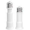 JACKYLED E26 Light Socket Extender 4-Level Extendable, 3.1-4.3in/8-11cm Extension E26/E27
