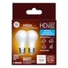 GE Relax LED Ceiling Fan Light Bulbs, 5.5 Watts (60