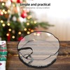 LABRIMP Space-saving Christmas Wreath Storage Bag Transparent View Large Wreath