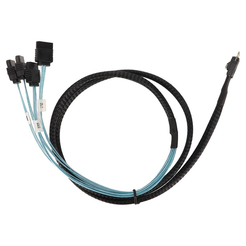 SAS Cable SFF‑8654‑4 SATA 7 Pin Array Disk Faster Transmission