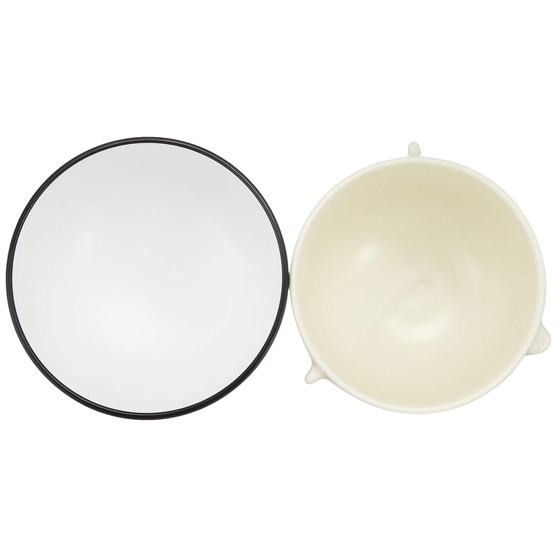 Cute Dinnerware Monochrome Animal Soup Bowl and Rice Bowl Set,