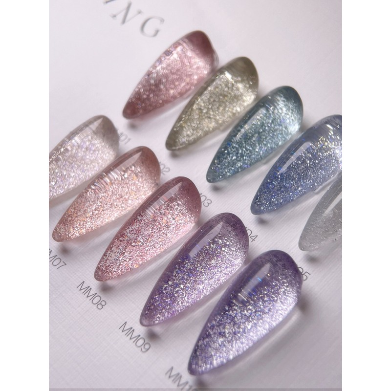 gothic Megothic Sparkling Magnetic Gel (single item) / 미고딕 스파클링
